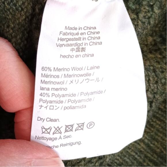 J.Crew Rugged Merino Shawl Collar Cardigan XXL Sage NWT - Picture 5 of 11